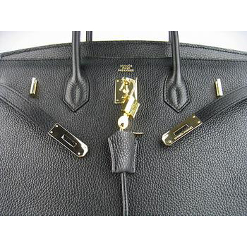 Hermes 40CM Black (gold)