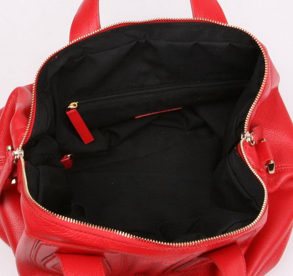 Givenchy Fashion Cow Leather Top Handle Bags Red 29881