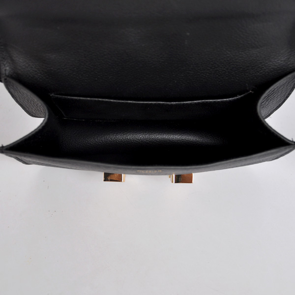 Hermes Constance Bag clemence leather in Black with Gold hardware