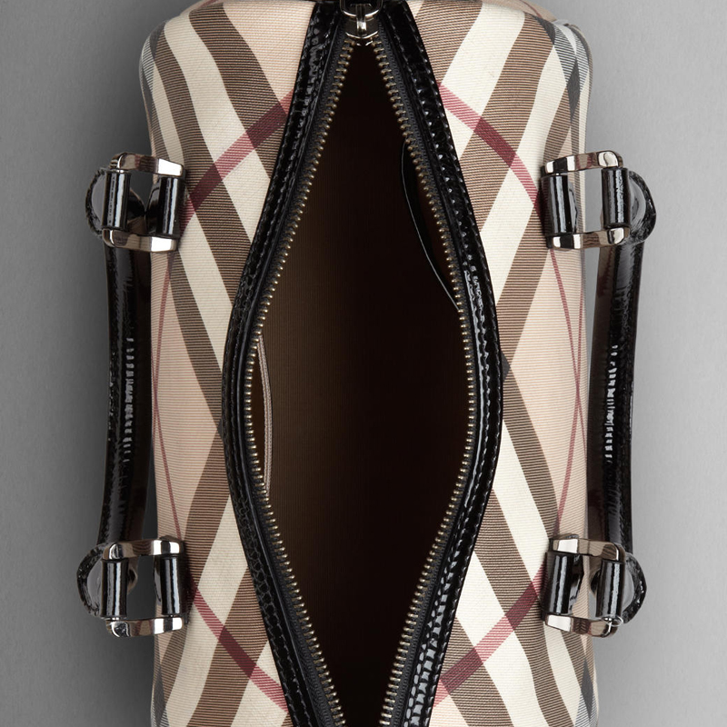 MEDIUM NOVA CHECK BOWLING BAG