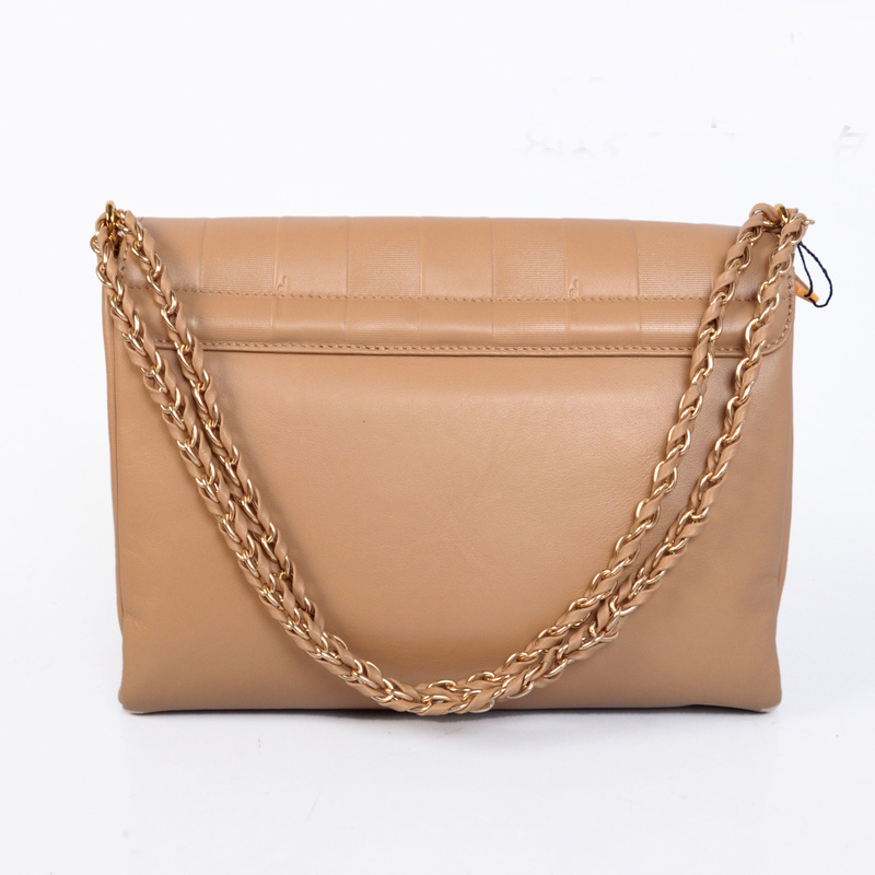 Fendi Genuine leather Shoulder Bag in Apricot F2556