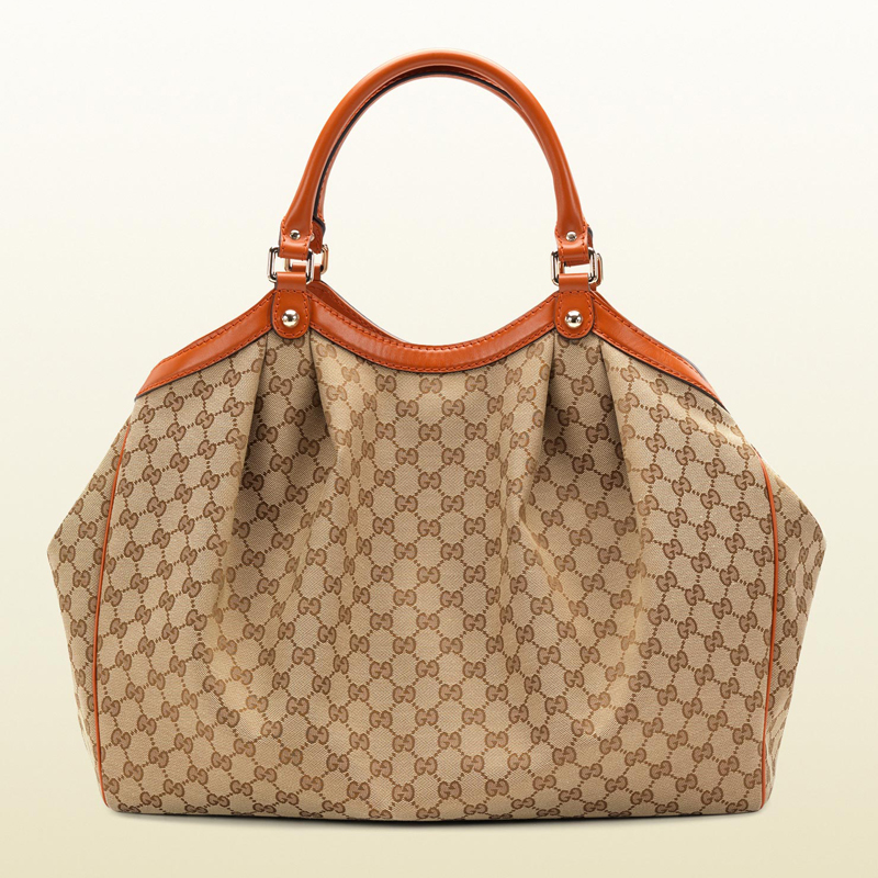 Gucci sukey original GG canvas tote