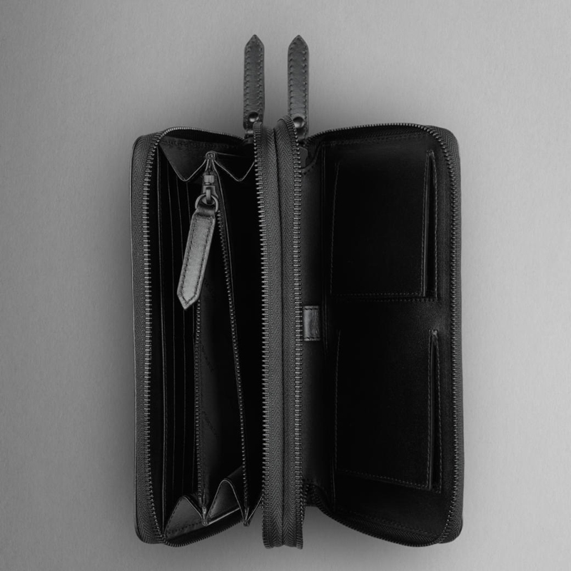 Haymarket check travel wallet