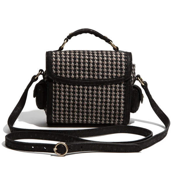 Chloe 'Carmen - Mini' Houndstooth Camera Bag