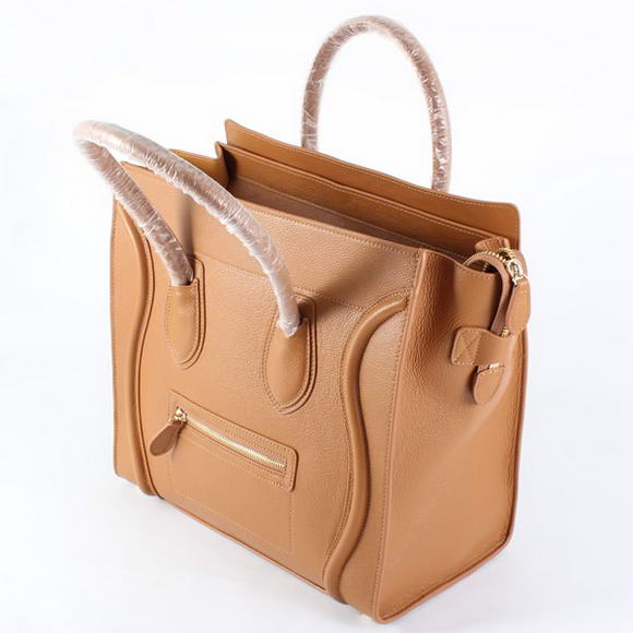 Celine Luggage Bags Jumbo in Oxhide Light Coffee