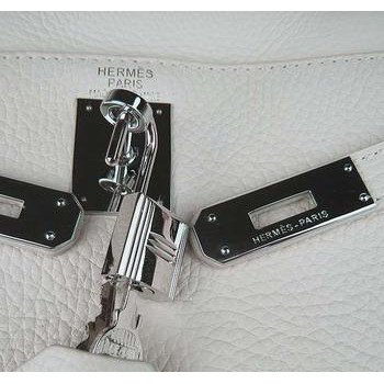 Hermes Kelly 32CM Beige(silver)