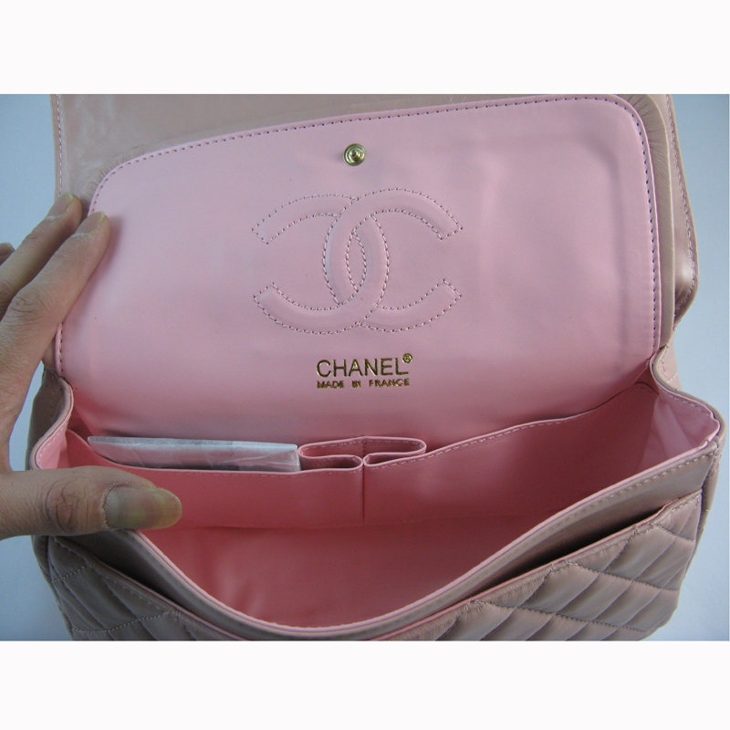 Chanel Pink color with Gold chain