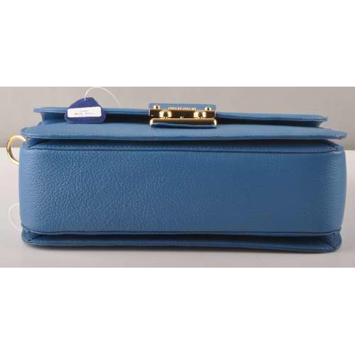 Miu Miu Leather Tote Bags 7431 Blue