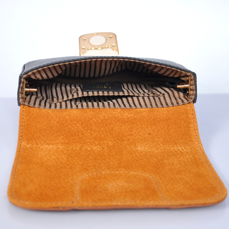 Fendi Chameleon Classic Saffiiano Leather Small Shoulder Bag 2541