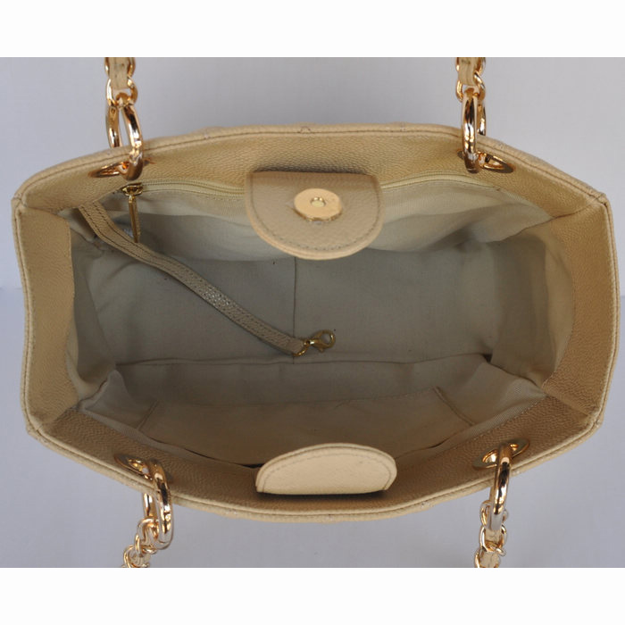 Chanel A50994 Apricot Medium Shopping Bags Gold Hardware