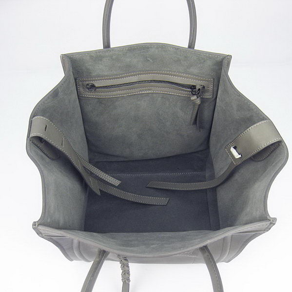 Celine Small Phantom Bags Original Calfskin Leather C1890 Dark Grey