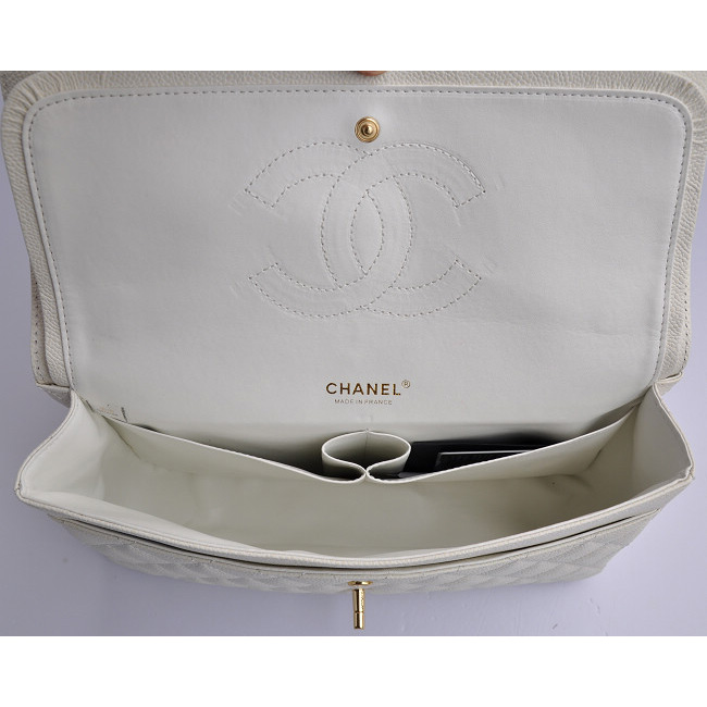 Chanel Flap Bags 1113 White