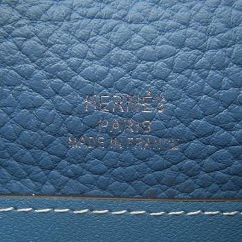 HERMES 22CM H008 Middle Blue(Silver)