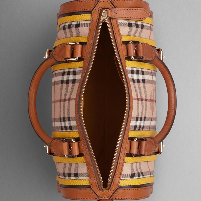 MEDIUM HAYMARKET BELTED BOWLING BAG