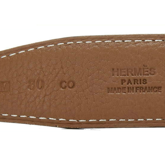 Hermes Calf Leather Belt HB108