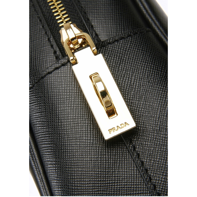 Prada Small Saffiano Doctor Bag BL0095 - Black