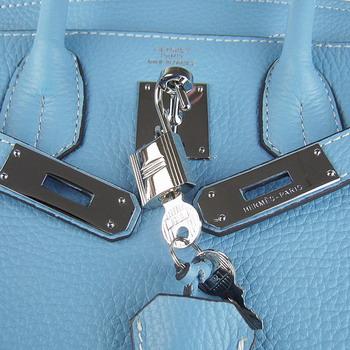 Birkin 30CM Light Blue (silver)