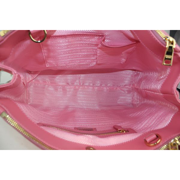 Prada Saffiano Calf Leather Tote Bag BN5023 Pink