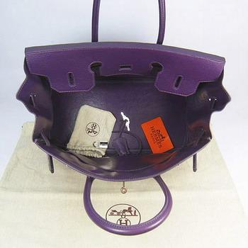 Hermes 35CM Purple (silver)