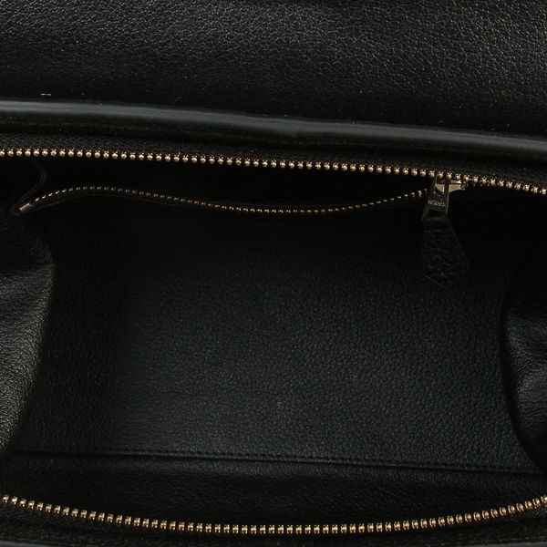 Hermes Stirrup Top Handle Bag H1955 Black