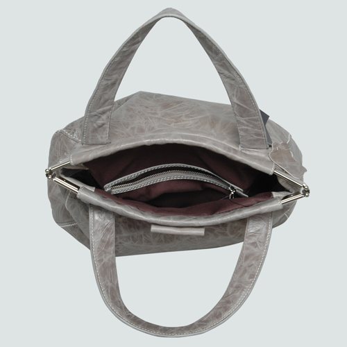 Miu Miu Oil Leather Tote Bags 90281B Grey