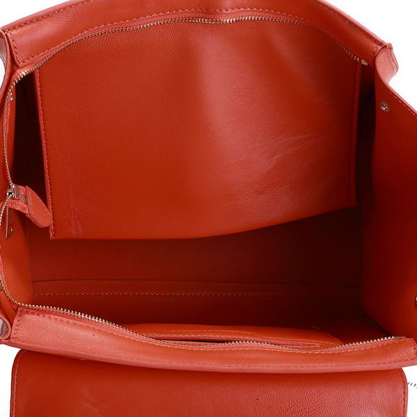 Newest 2012 Celine Trapeze Bags Original Leather 3342 Orange