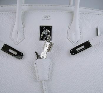 Hermes 35CM White (silver)