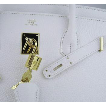 HERMES 40CM White (gold)