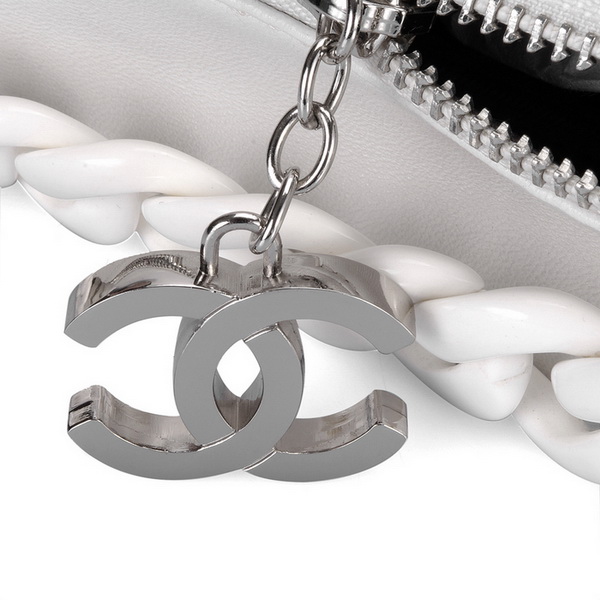 Chanel Coco Cocoon Cabas Lambskin Bag 28546 White