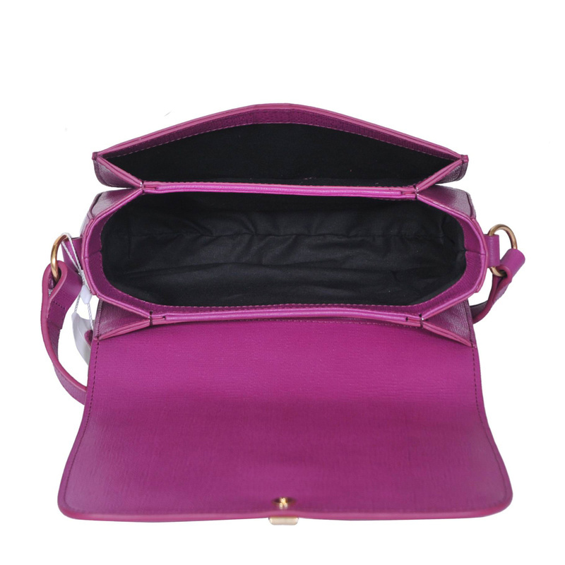 Yves Saint Laurent Large Chyc Shoulder Bag Purple 66011