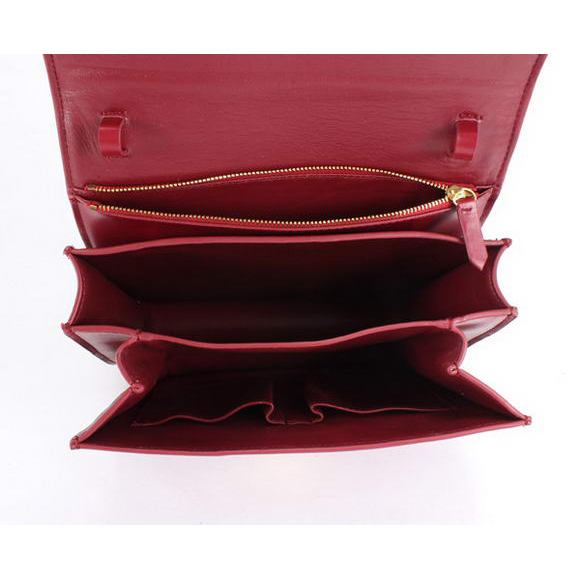 Celine Classic Medium in Box Lambskin Bordeaux