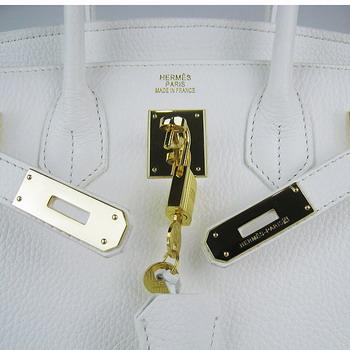 Birkin 30CM White (gold)