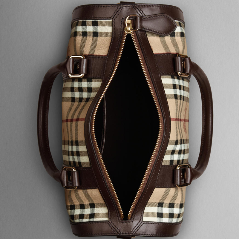 MEDIUM HAYMARKET CHECK BOWLING BAG