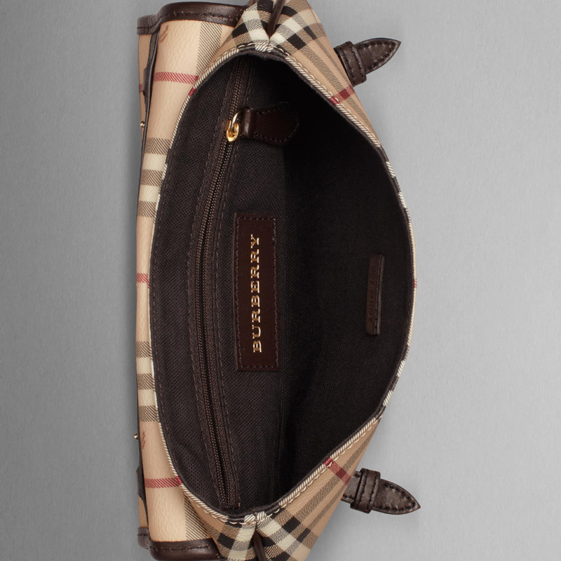 SMALL HAYMARKET CHECK CROSSBODY SLING BAG