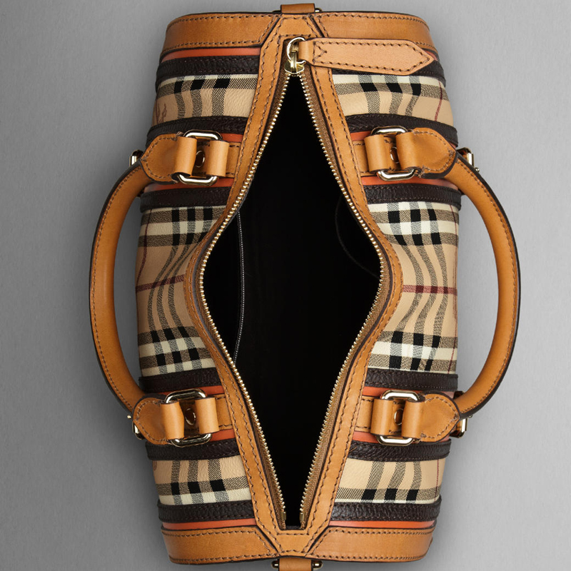 MEDIUM HAYMARKET BELTED BOWLING BAG