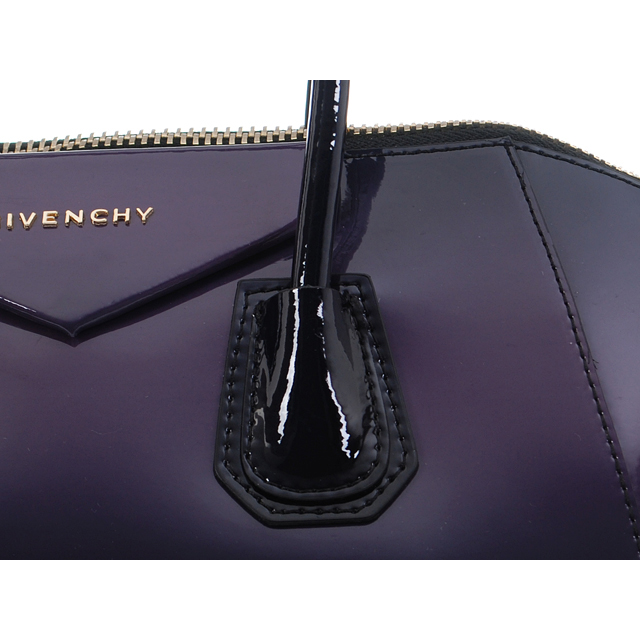 Givenchy Antigona Bag Shiny Shadow Leather 9918 purple