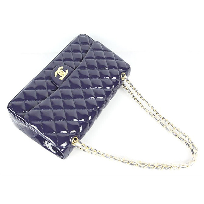 Chanel 1113 Classic Quilted Flap Bags Original cow leather Violet