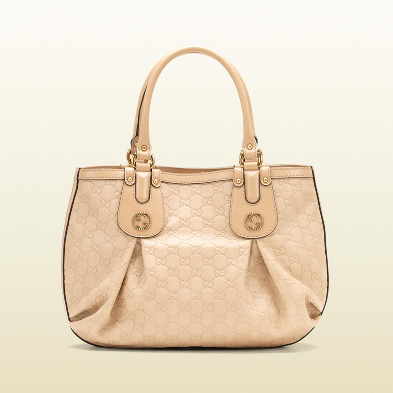 Gucci scarlett stud interlocking G tote