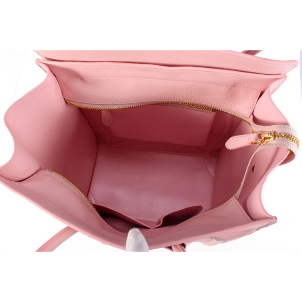 Celine Luggage Medium Handbags Pink