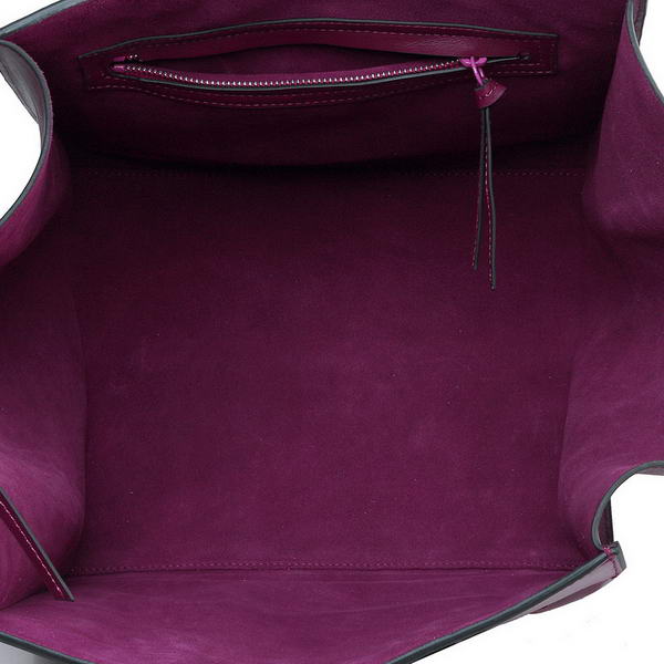 Celine Luggage Phantom Original Leather Bags Purple