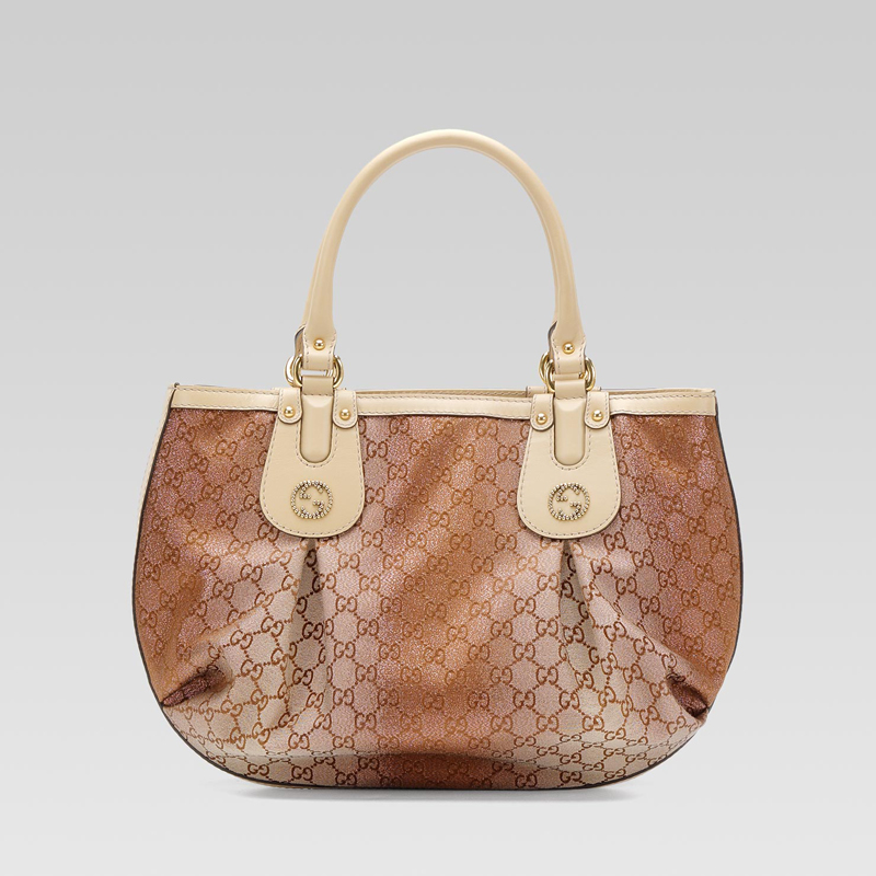 Gucci scarlett stud interlocking G tote