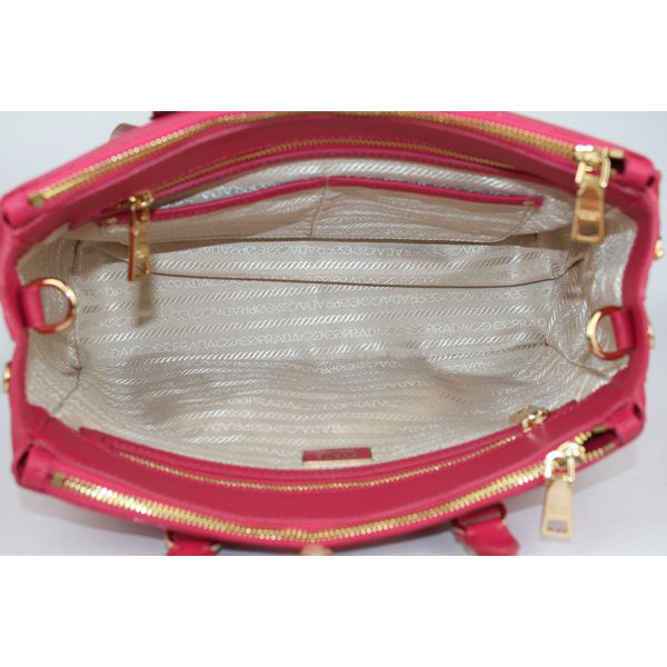 Prada Saffiano Classic Tote Bag BN1801 Rosy