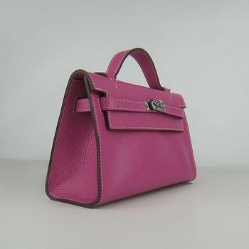 Hermes Kelly 22CM Cattle Neck Stripe Peach