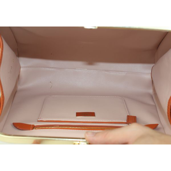 Prada Saffiano Leather Medium Tote Bag BL0808 Orange