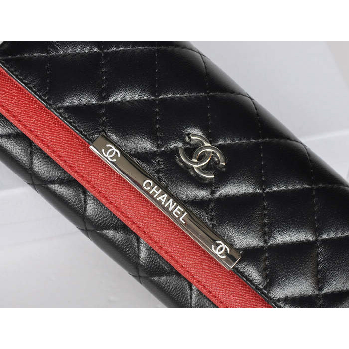 Chanel Wallet Sheepskin Leather A518 Flame