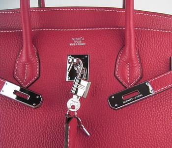 Hermes 35CM Red (silver)