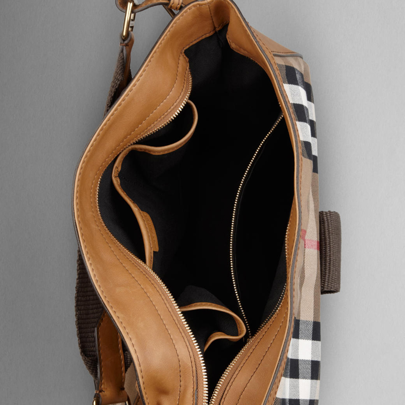 MEDIUM VINTAGE HOUSE CHECK HOBO BAG