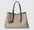 Gucci GG EMBLEM MEDIUM TOTE BAG 815213 FAD6L 9741 815213